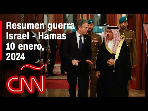 Resumen en video de la guerra Israel – Hamas: noticias del 10 de enero de 2024