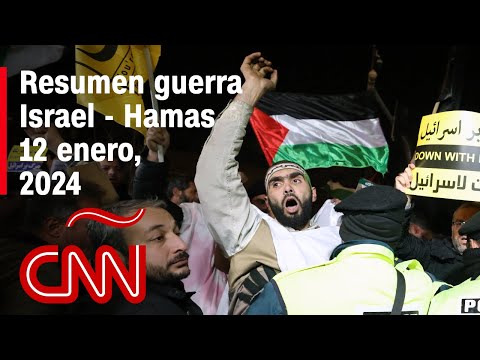 Resumen en video de la guerra Israel – Hamas: noticias del 12 de enero de 2024