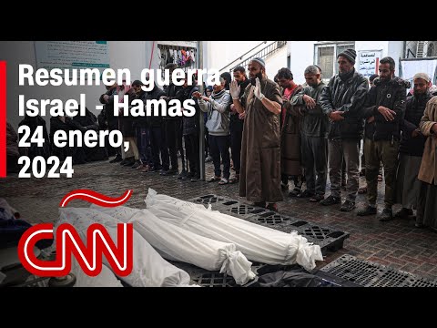 Resumen en video de la guerra Israel – Hamas: noticias del 24 de enero de 2024