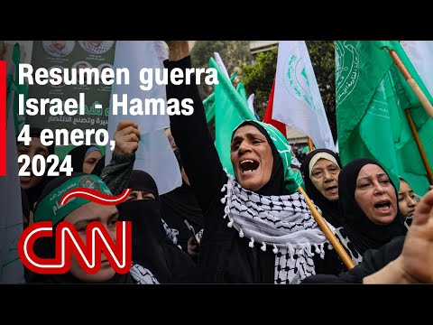 Resumen en video de la guerra Israel – Hamas: noticias del 4 de enero de 2024