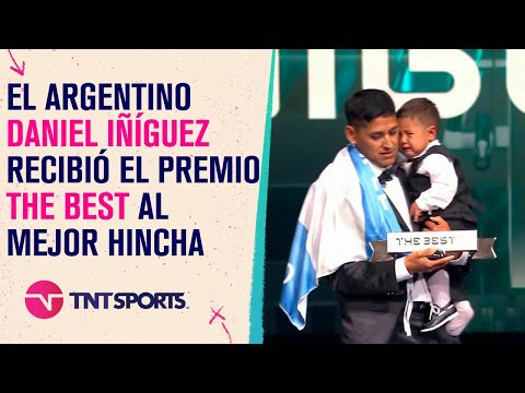 Toto Iñíguez, el hincha de Colón, fue elegido como el mejor aficionado en los #TheBest Toto Iñíguez, el hincha de Colón, fue elegido como el mejor aficionado en los #TheBest