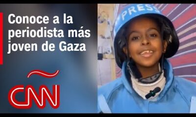 Una niña de tan solo 9 años es la periodista más joven de Gaza