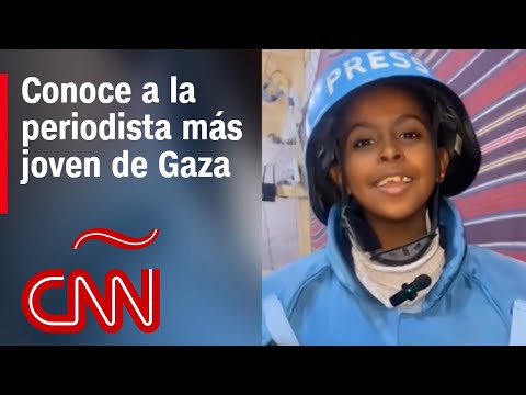Una niña de tan solo 9 años es la periodista más joven de Gaza Una niña de tan solo 9 años es la periodista más joven de Gaza