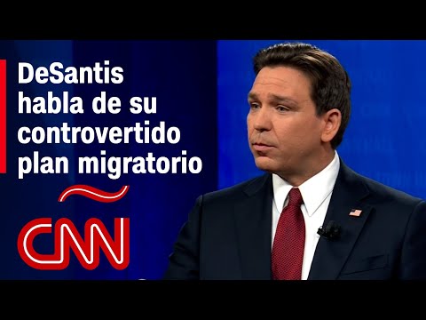 Votante confronta a DeSantis por controvertido plan de inmigración
