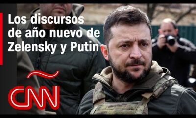 Zelensky y Putin pronuncian sus discursos de año nuevo mientras no cesa la guerra de Ucrania – Rusia