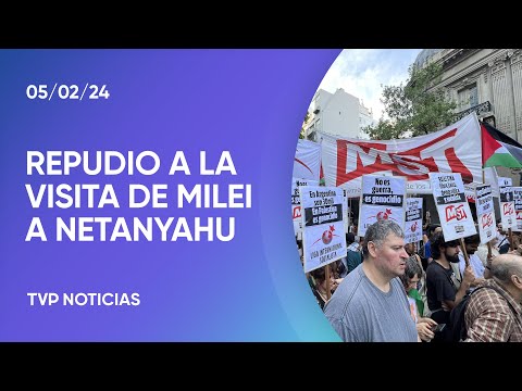 Acto en repudio a la visita del Presidente al primer ministo de Israel, BenjamÃn Netanyahu Acto en repudio a la visita del Presidente al primer ministo de Israel, BenjamÃn Netanyahu
