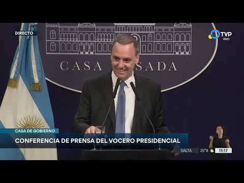 Adorni responsabilizó de los incidentes en el Congreso a “incivilizados alentados por la izquierda” Adorni responsabilizó de los incidentes en el Congreso a “incivilizados alentados por la izquierda”