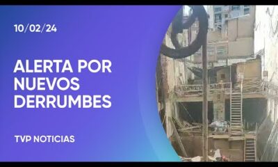 Advierten que puede haber mÃ¡s derrumbes en CABA