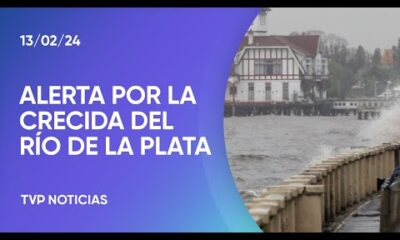 Alerta por la crecida del RÃ­o de la Plata