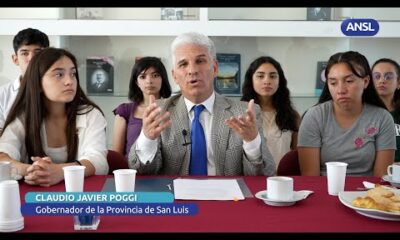 Anuncios de Becas Estudiantiles,Gobernador Claudio Javier Poggi