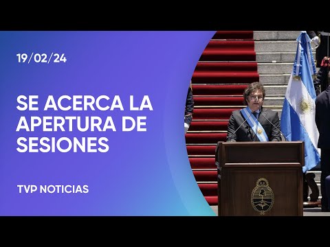 Apertura de sesiones: expectativa por el discurso de Milei Apertura de sesiones: expectativa por el discurso de Milei