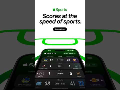 Apple Sports la nueva App para los fanáticos del deporte #Shorts Apple Sports la nueva App para los fanáticos del deporte #Shorts