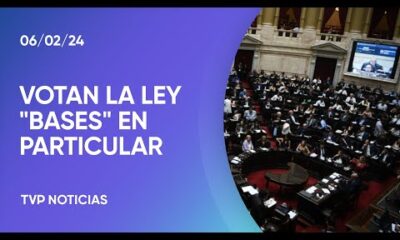 AsÃ­ llegaban los diputados al Congreso para el debate en particular de la Ley “Bases”