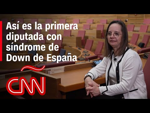 Así ha sido la lucha de la primera diputada con síndrome de Down de España Así ha sido la lucha de la primera diputada con síndrome de Down de España