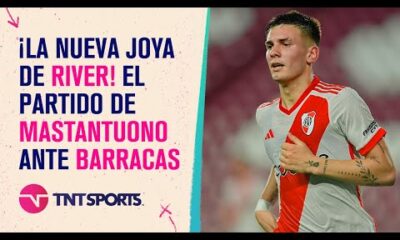 ¡Así juega la NUEVA JOYA de #River! 💎 El partido de Franco MASTANTUONO ante #BarracasCentral