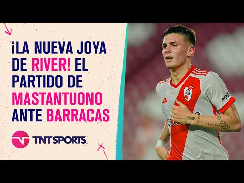 ¡Así juega la NUEVA JOYA de #River! 💎 El partido de Franco MASTANTUONO ante #BarracasCentral ¡Así juega la NUEVA JOYA de #River! 💎 El partido de Franco MASTANTUONO ante #BarracasCentral