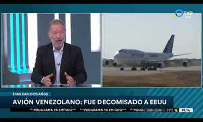 AviÃ³n venezolano decomisado a EE UU