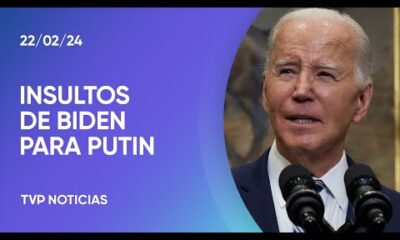 Biden insultÃ³ a Putin en un acto