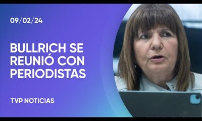 Bullrich se reuniÃ³ con asociaciones de periodistas por los hechos de violencia en las protestas