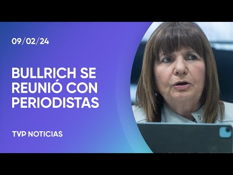 Bullrich se reunió con asociaciones de periodistas por los hechos de violencia en las protestas Bullrich se reunió con asociaciones de periodistas por los hechos de violencia en las protestas