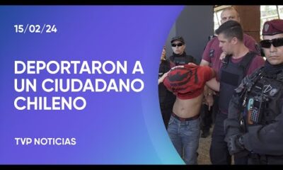 CABA deportÃ³ a un delincuente a Chile