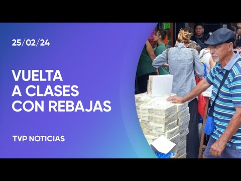 CABA: oferta de Ãºtiles escolares en el barrio de Once