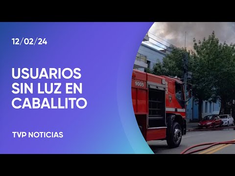 Caballito: miles de usuarios continúan sin suministro de luz Caballito: miles de usuarios continúan sin suministro de luz