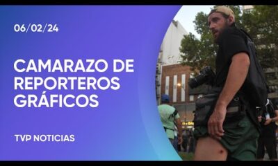 “Camarazo” de Argra y SiPreBA para repudiar la represiÃ³n a la prensa