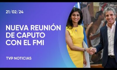 Caputo analizÃ³ con Gita Gopinath la marcha de la economÃ­a y el acuerdo con el FMI