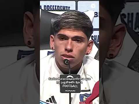Carlos PALACIOS confirmó que NO será refuerzo de BOCA