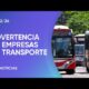 Carta documento de empresas de transporte a Caputo