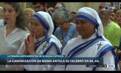 CelebraciÃ³n de la canonizaciÃ³n de Mama Antula en Buenos Aires