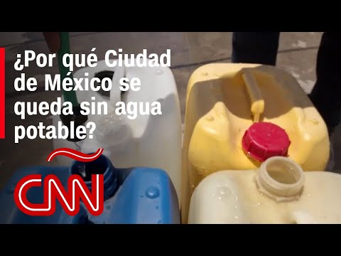 Ciudad de México está al borde quedarse sin agua potable, esto es lo que sabemos
