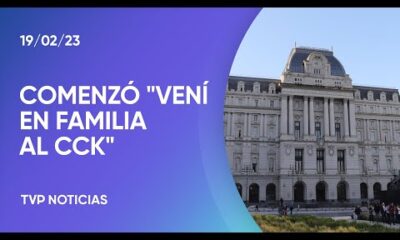 ComenzÃ³ el ciclo “VenÃ­ en familia al CCK”