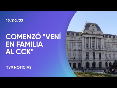 ComenzÃ³ el ciclo «VenÃ­ en familia al CCK»
