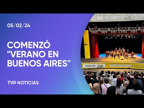 ComenzÃ³ el Festival de Verano en Buenos Aires