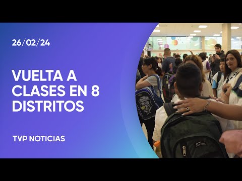 Comenzaron las clases en CABA y 7 provincias