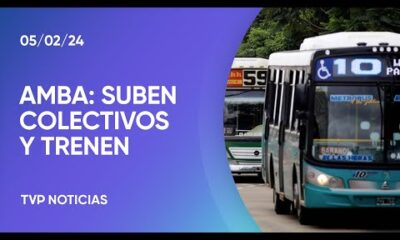 Comienzan a regir las subas en los pasajes de trenes y colectivos