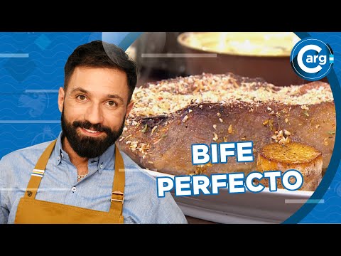 CÓMO COCINO UN BIFE CON FLAN DE ZUCCHINI CÓMO COCINO UN BIFE CON FLAN DE ZUCCHINI