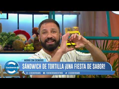 CÓMO HAGO UN SANDWICH DE TORTILLA CÓMO HAGO UN SANDWICH DE TORTILLA