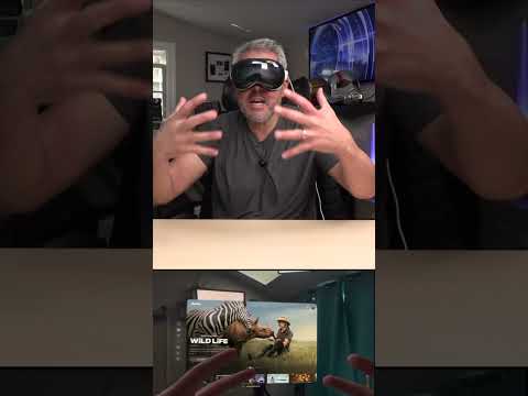 Cómo se ve el contenido media en los Apple vision Pro Cómo se ve el contenido media en los Apple vision Pro