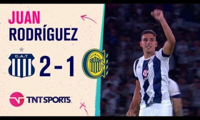 ¡Con suspenso! 📹 El gol de Juan Rodríguez para #Talleres ante #RosarioCentral