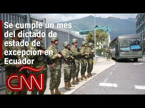 Conclusiones del primer mes del conflicto armado interno en Ecuador Conclusiones del primer mes del conflicto armado interno en Ecuador