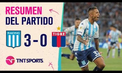 Contundente goleada de La Academia ante el Matador 🎓 | #Racing 3-0 #Tigre | Resumen