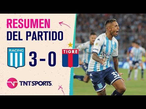 Contundente goleada de La Academia ante el Matador 🎓 | #Racing 3-0 #Tigre | Resumen Contundente goleada de La Academia ante el Matador 🎓 | #Racing 3-0 #Tigre | Resumen