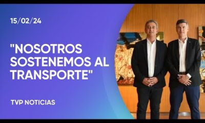 Daniel Passerini: “Los municipios sostenemos el transporte pÃºblico”