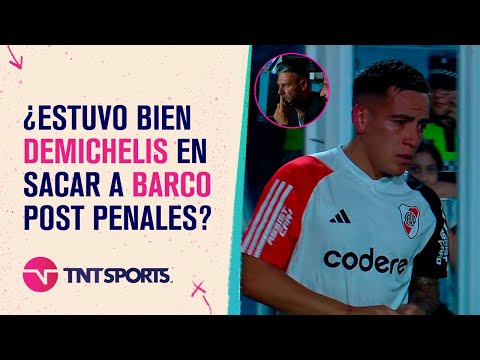 Demichelis sacó a Barco después de errar dos penales consecutivos: ¿Estuvo bien? Demichelis sacó a Barco después de errar dos penales consecutivos: ¿Estuvo bien?