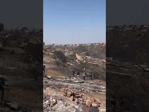 Devastación en Chile por voraces incendios Devastación en Chile por voraces incendios