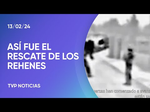 Difunden imágenes del operativo de rescate de dos de los rehenes israelÃes Difunden imágenes del operativo de rescate de dos de los rehenes israelÃes