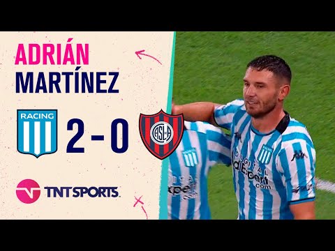 ¡DOBLETE DE MARAVILLA! ⚽⚽ El gol de Adrián Martínez para #Racing ante #SanLorenzo ¡DOBLETE DE MARAVILLA! ⚽⚽ El gol de Adrián Martínez para #Racing ante #SanLorenzo